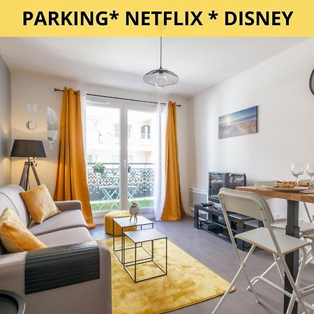 The Sunshine- Appart Cosy Proche Paris-Disney Avec Parking Prive Dans Residence Мо Экстерьер фото