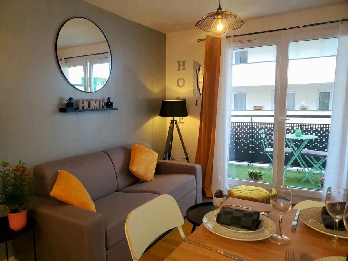 The Sunshine- Appart Cosy Proche Paris-Disney Avec Parking Prive Dans Residence Мо Экстерьер фото