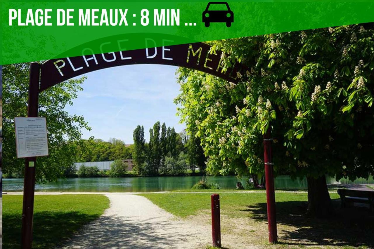The Sunshine- Appart Cosy Proche Paris-Disney Avec Parking Prive Dans Residence Мо Экстерьер фото