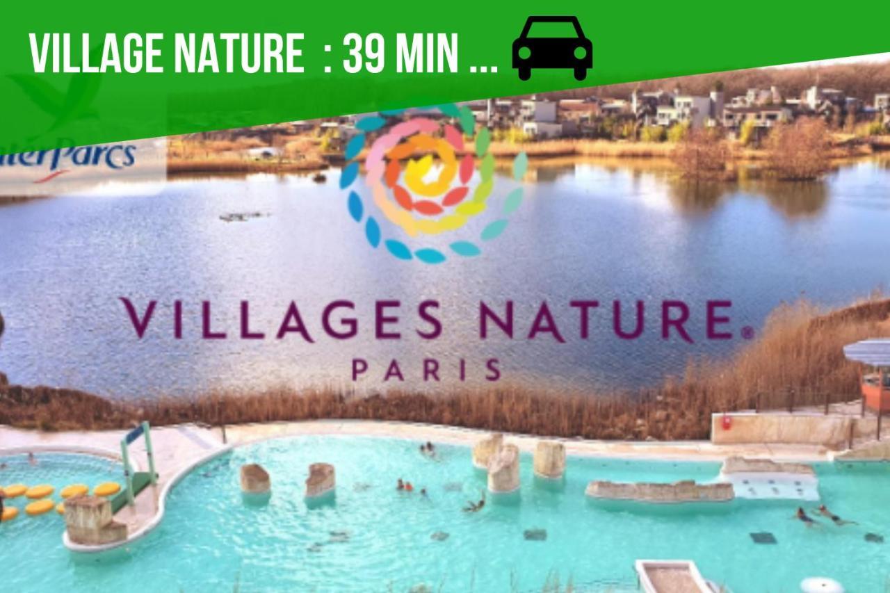The Sunshine- Appart Cosy Proche Paris-Disney Avec Parking Prive Dans Residence Мо Экстерьер фото